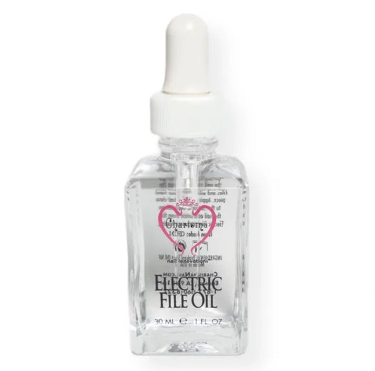 Electric File Oil - 30ml ✨ Ο απόλυτος σύμμαχος για το μανικιούρ και όλες τις τεχνικές εργασίες με τροχό.